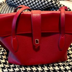 Kate Spade Cranberry colored computer purse